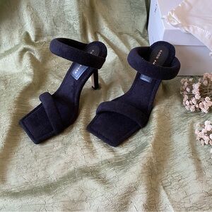 Good American Black Heels